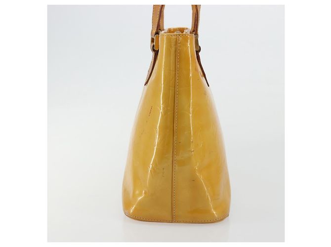 LOUIS VUITTON Monogram Vernis Houston Handtasche Beige M91004 LV Auth ep14514 - Ansicht 3