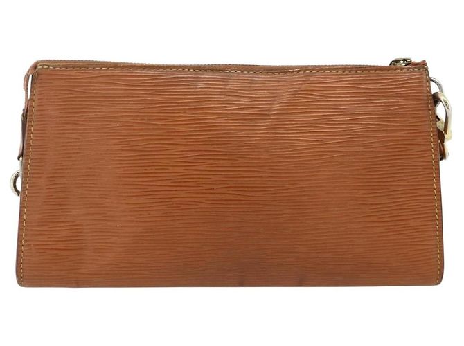 LOUIS VUITTON Epi Pochette Accessoires Pochette Marrone M52953 LV Auth 179623 - vista 2