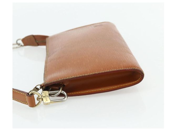 LOUIS VUITTON Epi Pochette Accessoires Pochette Marrone M52953 LV Auth 179623 - vista 3