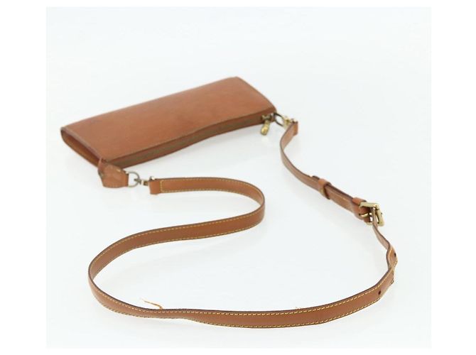 LOUIS VUITTON Epi Pochette Accessoires Pochette Marrone M52953 LV Auth 179623 - vista 7