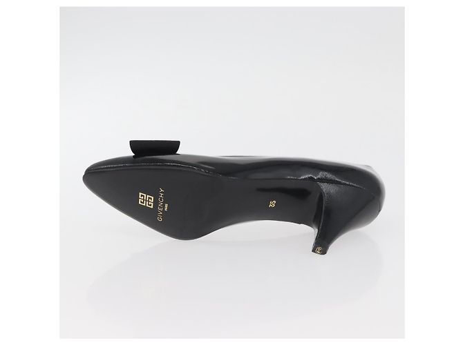 Décolleté GIVENCHY in vernice nero e oro Auth ti3934 D'oro - vista 24