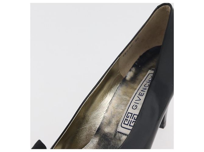 Décolleté GIVENCHY in vernice nero e oro Auth ti3934 D'oro - vista 33