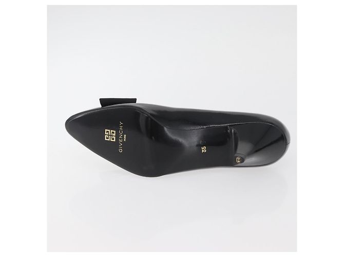 Décolleté GIVENCHY in vernice nero e oro Auth ti3934 D'oro - vista 7