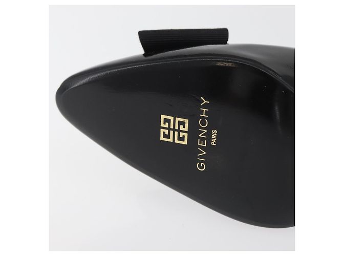 Décolleté GIVENCHY in vernice nero e oro Auth ti3934 D'oro - vista 8