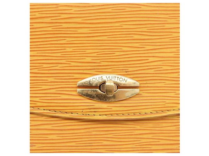 Bolsa LOUIS VUITTON Epi Malesherbes Tassili Yellow Jonne M52379 Auth 178722 - vista 19