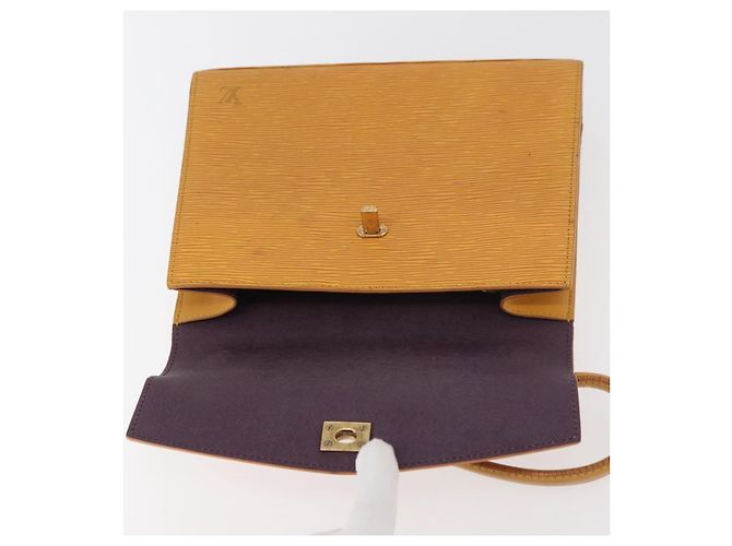 Bolsa LOUIS VUITTON Epi Malesherbes Tassili Yellow Jonne M52379 Auth 178722 - vista 20