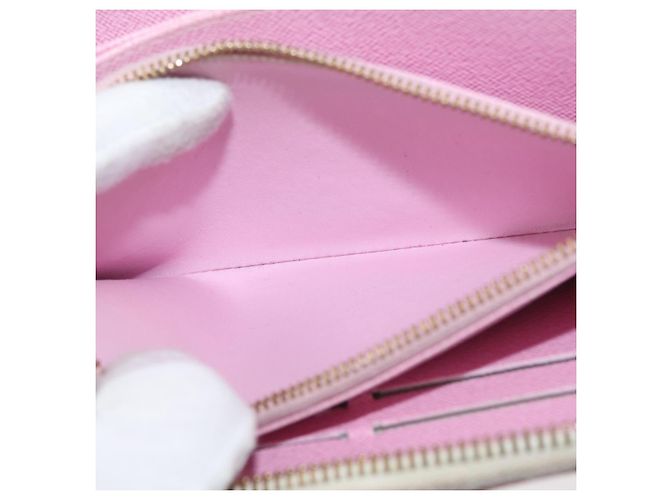 LOUIS VUITTON Monogram Multicolor Zippy Long Wallet White M60241 LV Auth BA12620 Bianco - vista 11