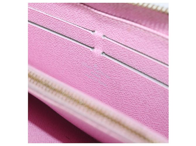 LOUIS VUITTON Monogram Multicolor Zippy Long Wallet White M60241 LV Auth BA12620 Bianco - vista 17