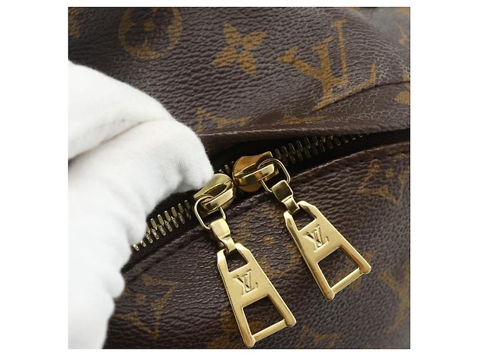 Zaino LOUIS VUITTON Monogram Palm Springs MM M44874 LV Auth BA12578 Monogramma - vista 10