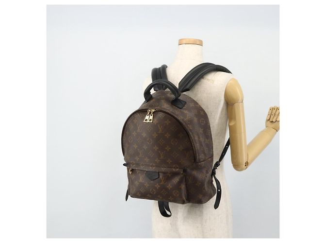 Zaino LOUIS VUITTON Monogram Palm Springs MM M44874 LV Auth BA12578 Monogramma - vista 24