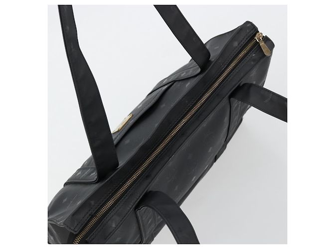 Borsa a tracolla MCM Vicetos Logogram PVC Nero Oro Auth mr2450 D'oro - vista 6