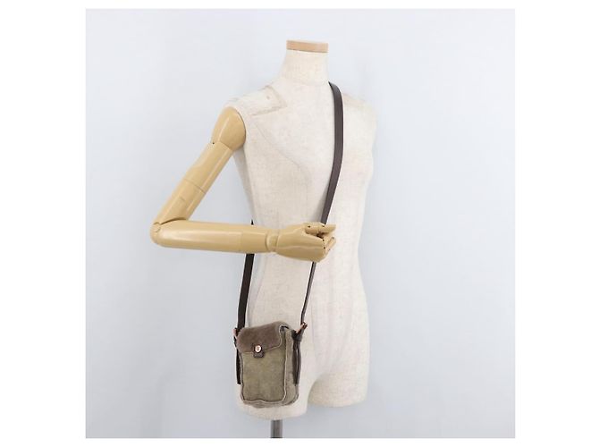 Céline Borsa a Spalla CELINE Mouton Brown Auth 178798A Marrone - vista 21