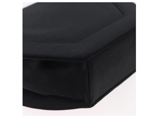 Borsa a tracolla SAINT LAURENT Satin Black Auth 179994 Nero - vista 15