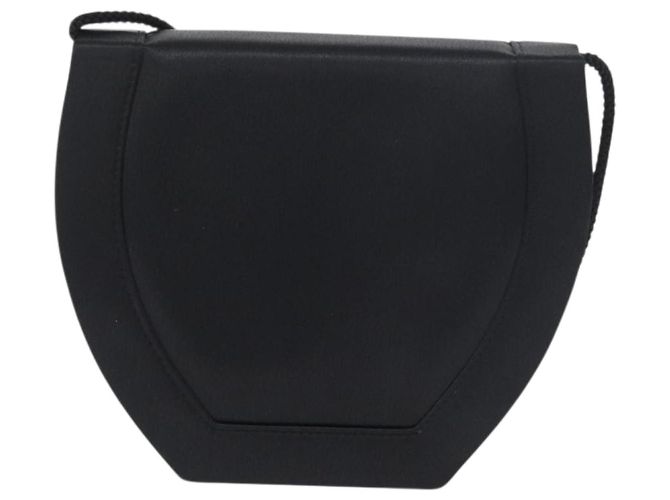 Borsa a tracolla SAINT LAURENT Satin Black Auth 179994 Nero - vista 2