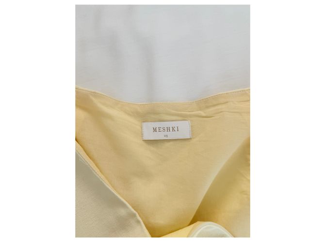 Autre Marque Minifalda Delfina amarilla Amarillo - vista 6