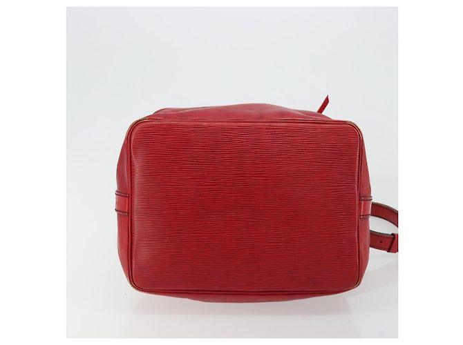Borsa a Spalla LOUIS VUITTON Epi Petit Noe Rosso M44107 LV Auth 179148 - vista 5