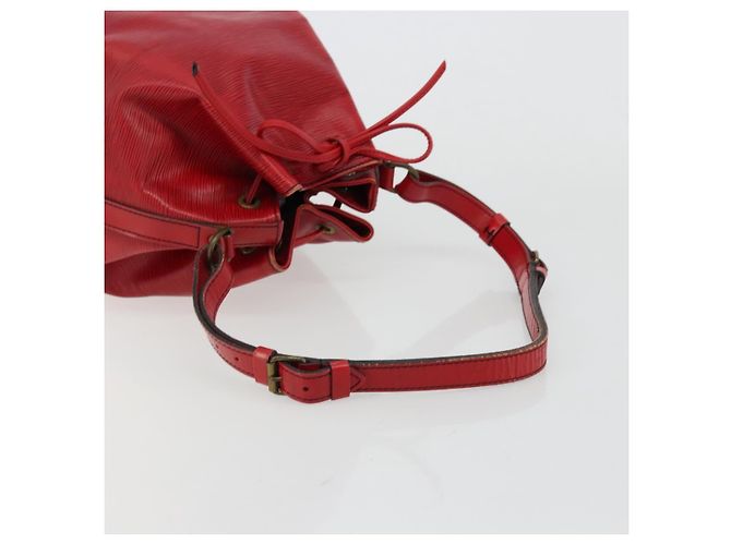 Borsa a Spalla LOUIS VUITTON Epi Petit Noe Rosso M44107 LV Auth 179148 - vista 7