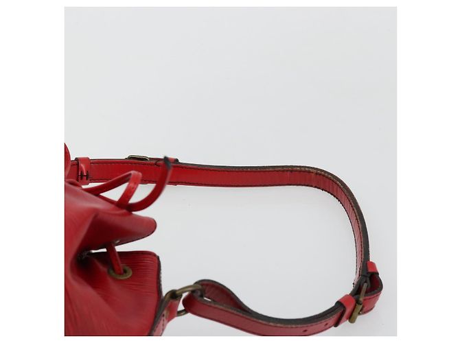 Borsa a Spalla LOUIS VUITTON Epi Petit Noe Rosso M44107 LV Auth 179148 - vista 8