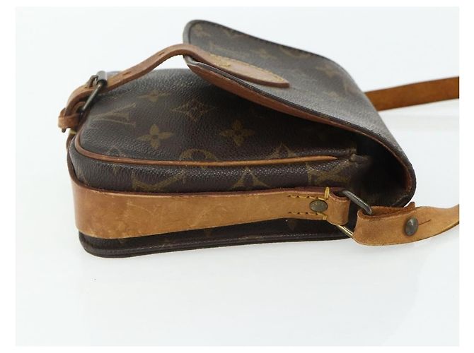 LOUIS VUITTON Borsa a spalla Monogram Cartouchiere PM M51254 LV Auth ka4293 Monogramma - vista 4