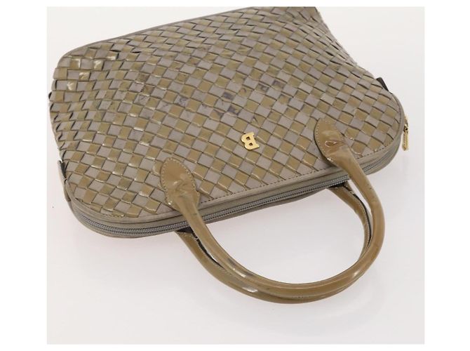 BALLY Chain Shoulder Bag Canvas Leather 3 Set Beige Black Auth bs32600 Schwarz - Ansicht 20