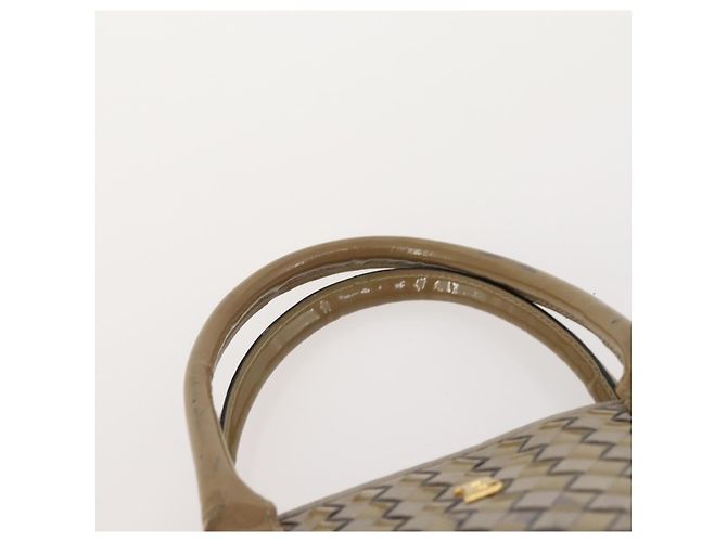 BALLY Chain Shoulder Bag Canvas Leather 3 Set Beige Black Auth bs32600 Schwarz - Ansicht 21