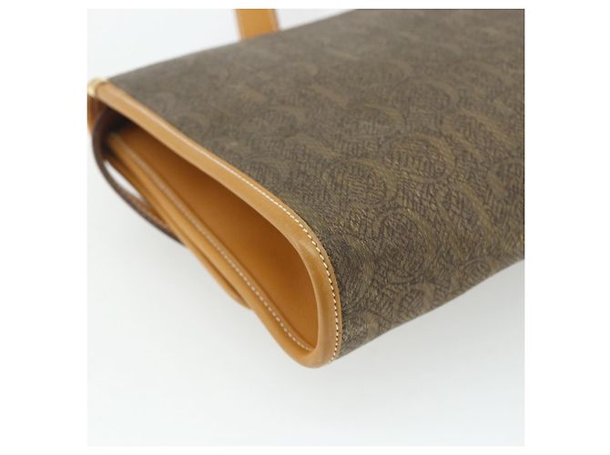Sac à bandoulière GUCCI en PVC et cuir Beige Or 004 112 0289 Auth am11603 Doré - vue 16