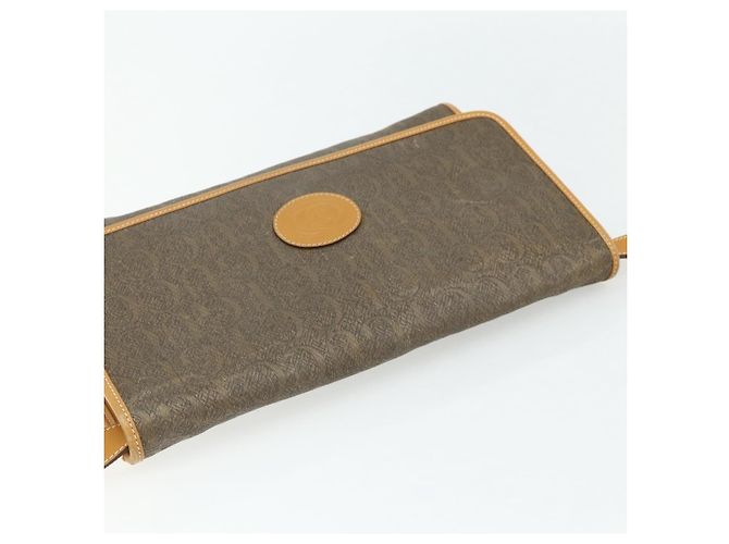 Sac à bandoulière GUCCI en PVC et cuir Beige Or 004 112 0289 Auth am11603 Doré - vue 6