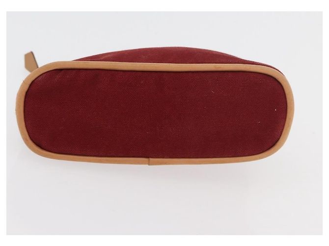 Hermès HERMES Bolide Pouch cotton 2 Set Red Auth ti3937 Rosso - vista 13