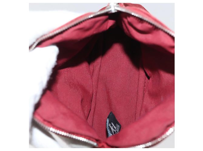 Hermès HERMES Bolide Pouch cotton 2 Set Red Auth ti3937 Rosso - vista 15