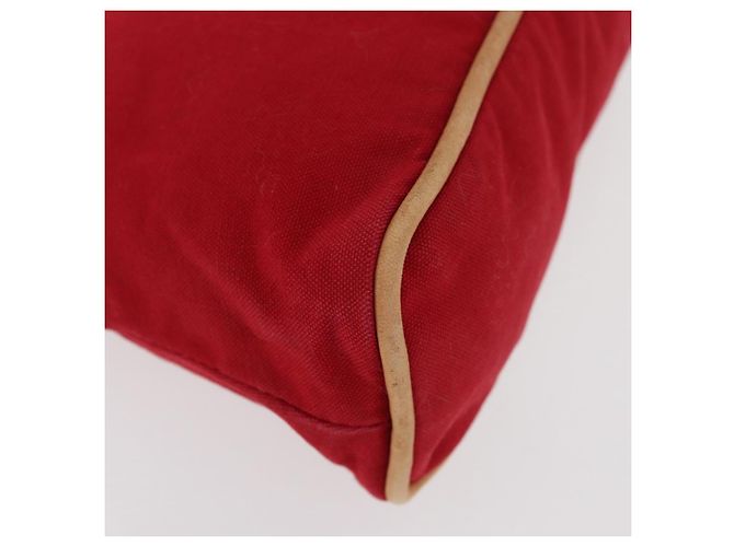 Hermès HERMES Bolide Pouch cotton 2 Set Red Auth ti3937 Rosso - vista 7
