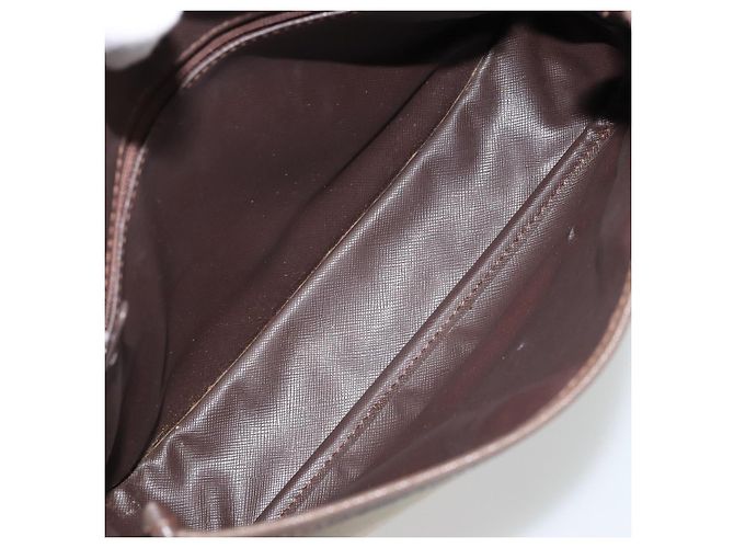 Borsa a tracolla Burberrys Nova Check in tela beige e oro Auth mr2457 D'oro - vista 11