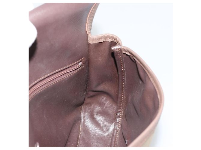Borsa a tracolla Burberrys Nova Check in tela beige e oro Auth mr2457 D'oro - vista 18