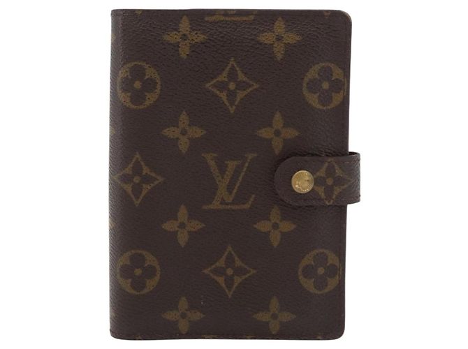 LOUIS VUITTON Monogram Agenda PM Day Planner Cover R20005 LV Auth BA12617 Monograma - vista 13