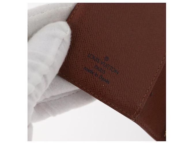 LOUIS VUITTON Monogram Agenda PM Day Planner Cover R20005 LV Auth BA12617 Monograma - vista 18
