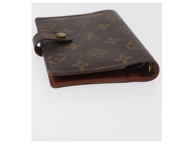 LOUIS VUITTON Monogram Agenda PM Day Planner Cover R20005 LV Auth BA12617 Monograma - vista 5