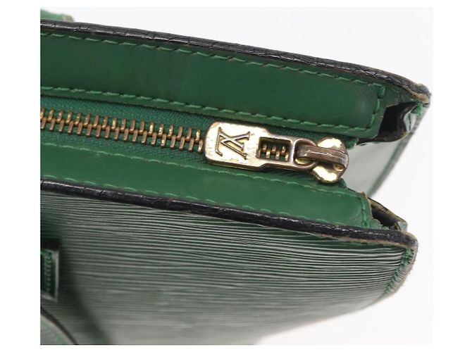 LOUIS VUITTON Borsa Epi Saint Jacques Verde M52274 LV Auth ti3917 - vista 10