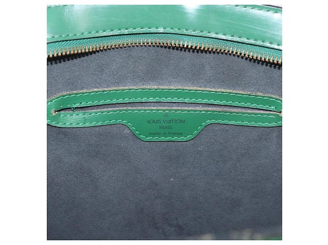 LOUIS VUITTON Borsa Epi Saint Jacques Verde M52274 LV Auth ti3917 - vista 18