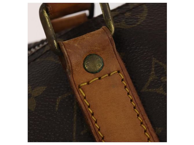 LOUIS VUITTON Borsa Boston Monogram Keepall 55 M41424 LV Auth 176942 Monogramma - vista 18