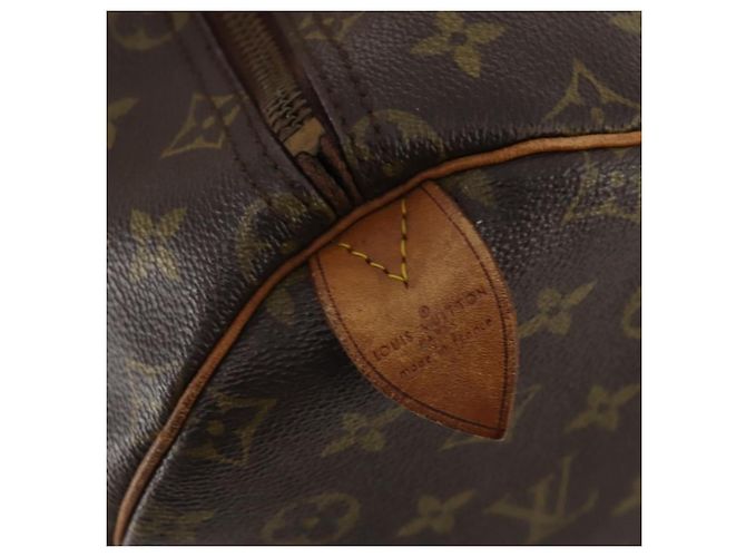 LOUIS VUITTON Borsa Boston Monogram Keepall 55 M41424 LV Auth 176942 Monogramma - vista 19