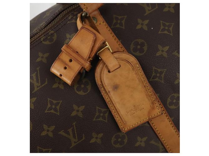 LOUIS VUITTON Borsa Boston Monogram Keepall 55 M41424 LV Auth 176942 Monogramma - vista 20