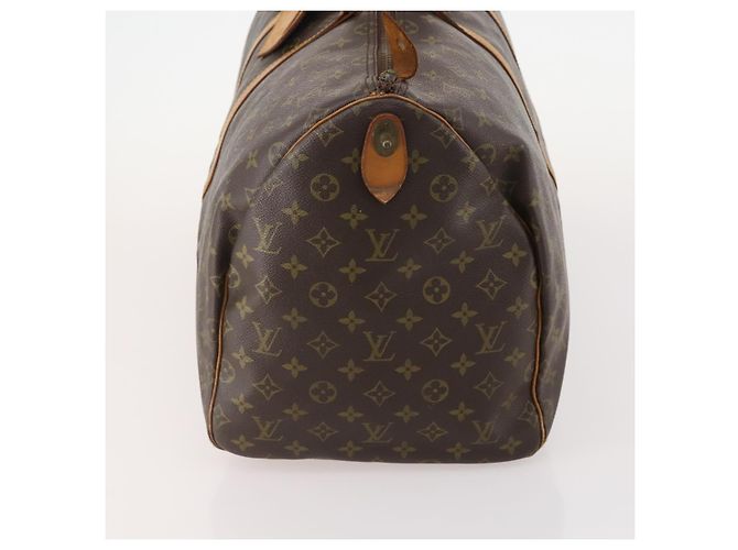 LOUIS VUITTON Borsa Boston Monogram Keepall 55 M41424 LV Auth 176942 Monogramma - vista 3
