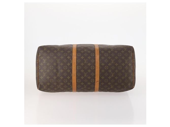 LOUIS VUITTON Borsa Boston Monogram Keepall 55 M41424 LV Auth 176942 Monogramma - vista 5