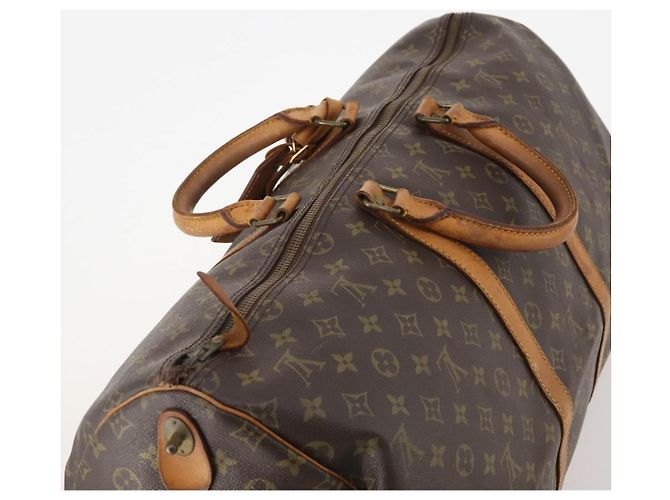 LOUIS VUITTON Borsa Boston Monogram Keepall 55 M41424 LV Auth 176942 Monogramma - vista 6