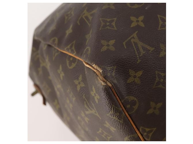 LOUIS VUITTON Borsa Boston Monogram Keepall 55 M41424 LV Auth 176942 Monogramma - vista 8