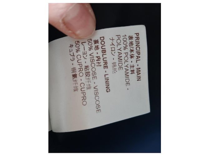 Giacca Bomber Louis Vuitton Donna Nero Bianco Bordò - vista 10