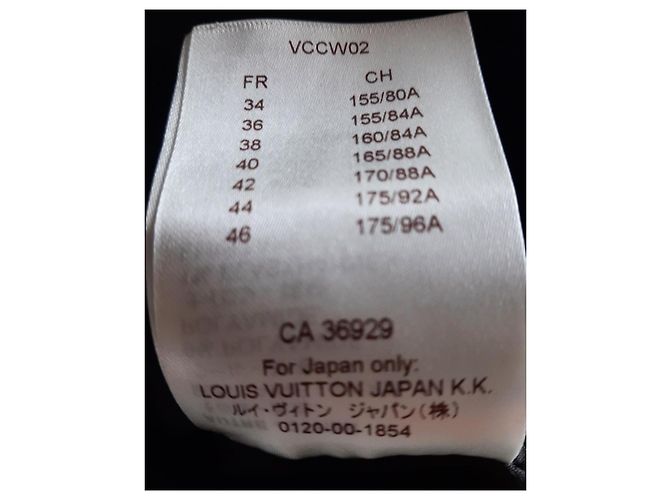 Giacca Bomber Louis Vuitton Donna Nero Bianco Bordò - vista 11