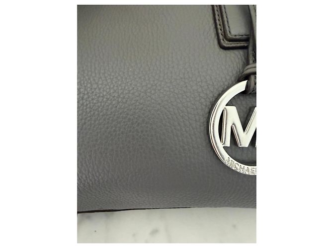 Borsa Michael Kors in pelle grigia Grigio - vista 15