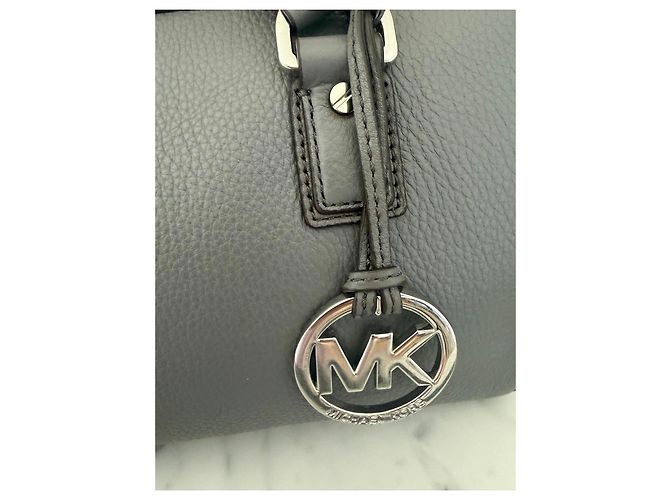 Borsa Michael Kors in pelle grigia Grigio - vista 5