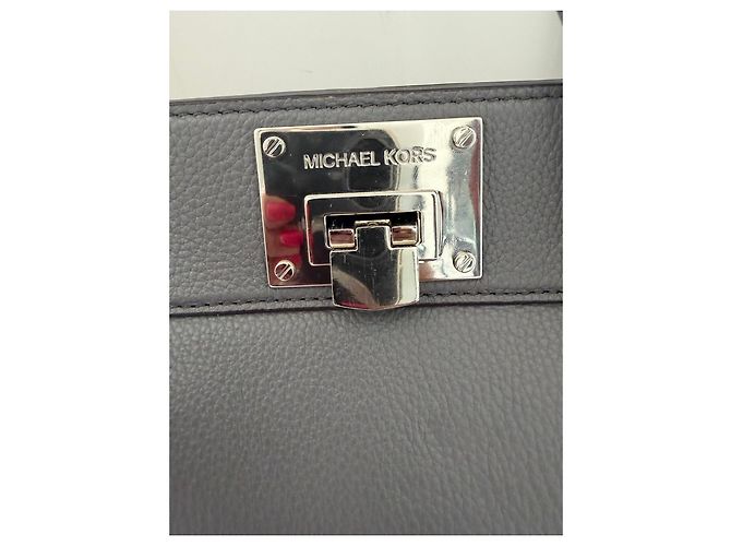 Borsa Michael Kors in pelle grigia Grigio - vista 6