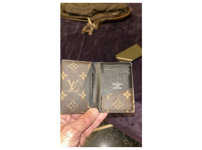 Cartera Louis Vuitton Monogram Castaño Monograma - vista 3